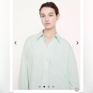 Vince oversized long sleeve shirt